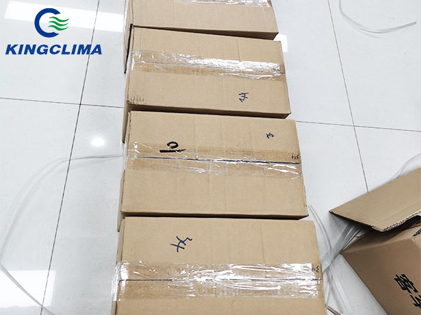 20 Sets of KingClima EVS34MNCCBD-8AA Electric AC Compressors Exported to Germany